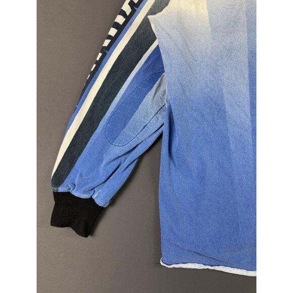 Vintage 90s Y2K Yamaha Motorsports Dirt Bike Long Sleeve Shirt Streetwear AOP T - Picture 12 of 16